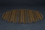 Non-galvanized steel grate – large woodshed