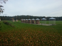 Dřevník velký 6m³ s pozinkovanou střechou