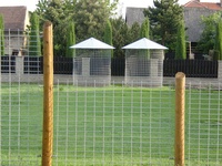 Dřevník velký 6m³ s pozinkovanou střechou