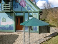 Dřevník velký 6m³ s hliníkovou střechou