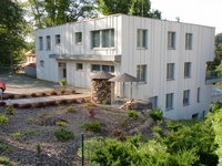 Dřevník velký 6m³ s hliníkovou střechou