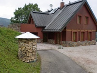 Dřevník malý 4m³ s pozinkovanou střechou