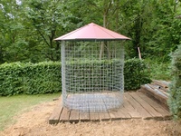 Dveřní výztuž pro vstup do dřevníku