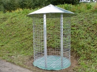 Dveřní výztuž pro vstup do dřevníku