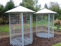 Dveřní výztuž pro vstup do dřevníku