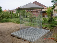 Podklad pod dřevník - možnosti