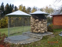 Podklad pod dřevník - možnosti