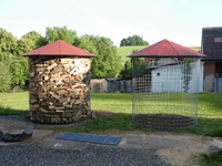 Podklad pod dřevník - možnosti