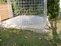 Podklad pod dřevník - možnosti