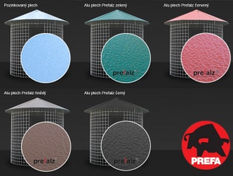 varianty barevného provedení střech